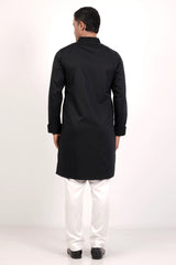 Men's Premium Panjabi (Black)