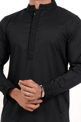 Men's Premium Panjabi (Black)
