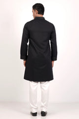 Men's Premium Panjabi (Black)