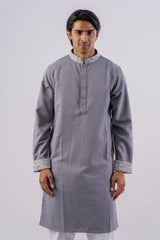 Men's Premium Panjabi (Grey)