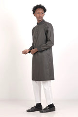 Men's Premium Panjabi (Black)