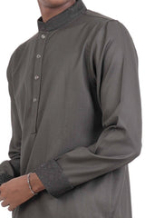 Men's Premium Panjabi (Black)