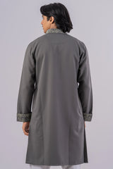 Men's Premium Panjabi (Grey)