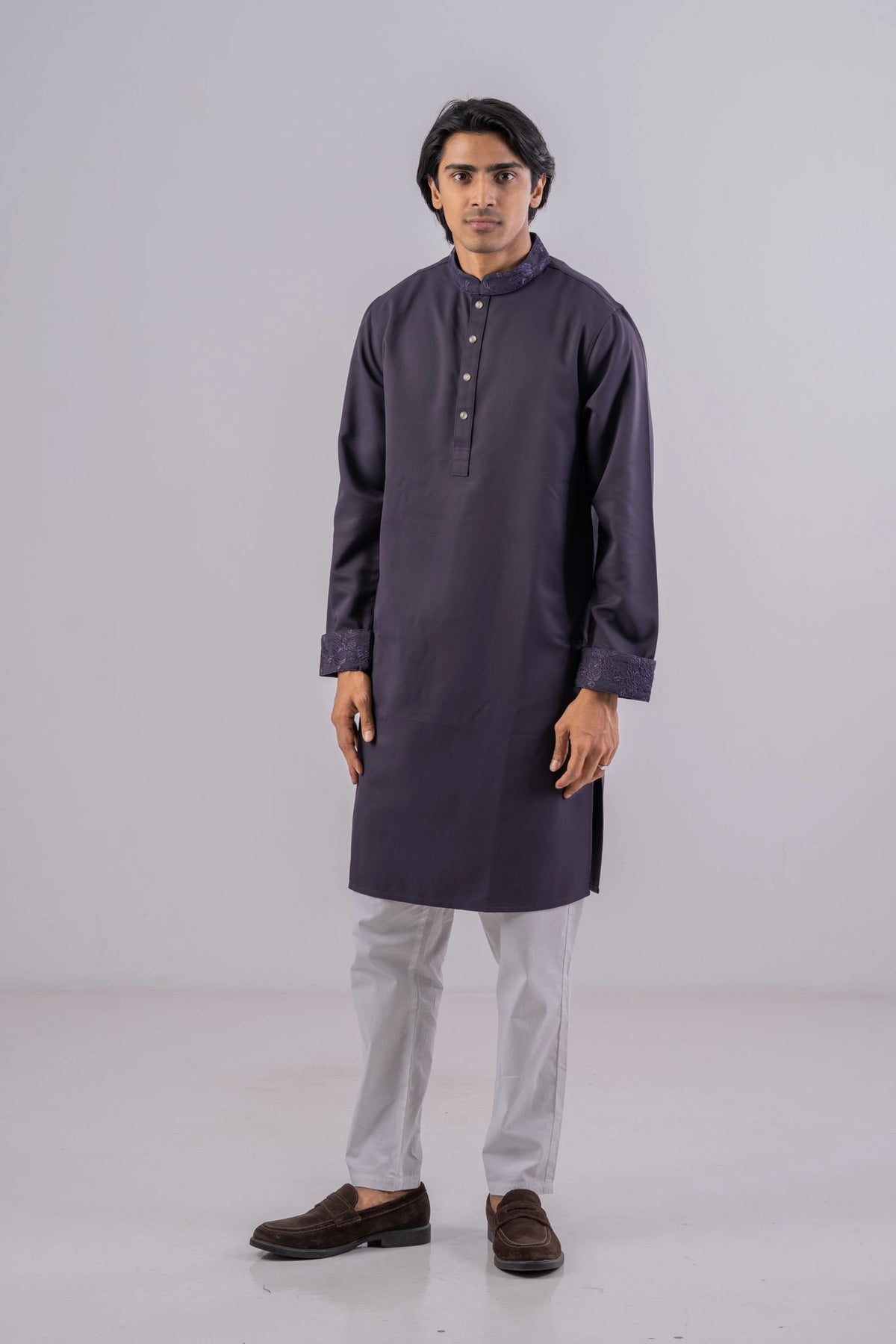 Men's Premium Panjabi (Purple)