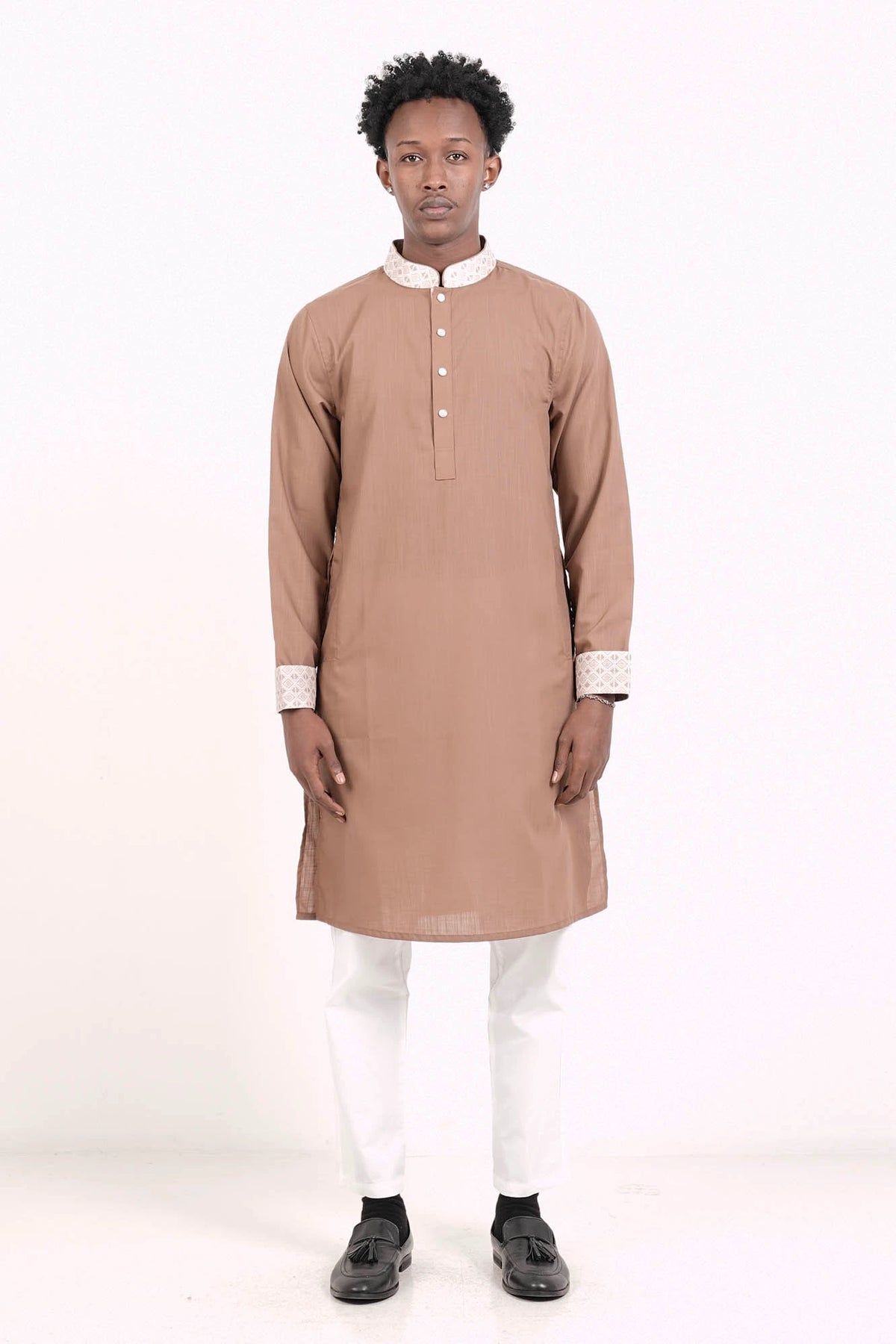 Men's Premium Panjabi (Brown)