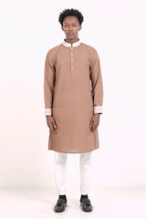 Men's Premium Panjabi (Brown)