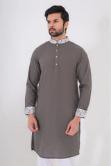 Men's Premium Panjabi (Grey)
