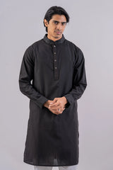 Men's Premium Panjabi (Black)