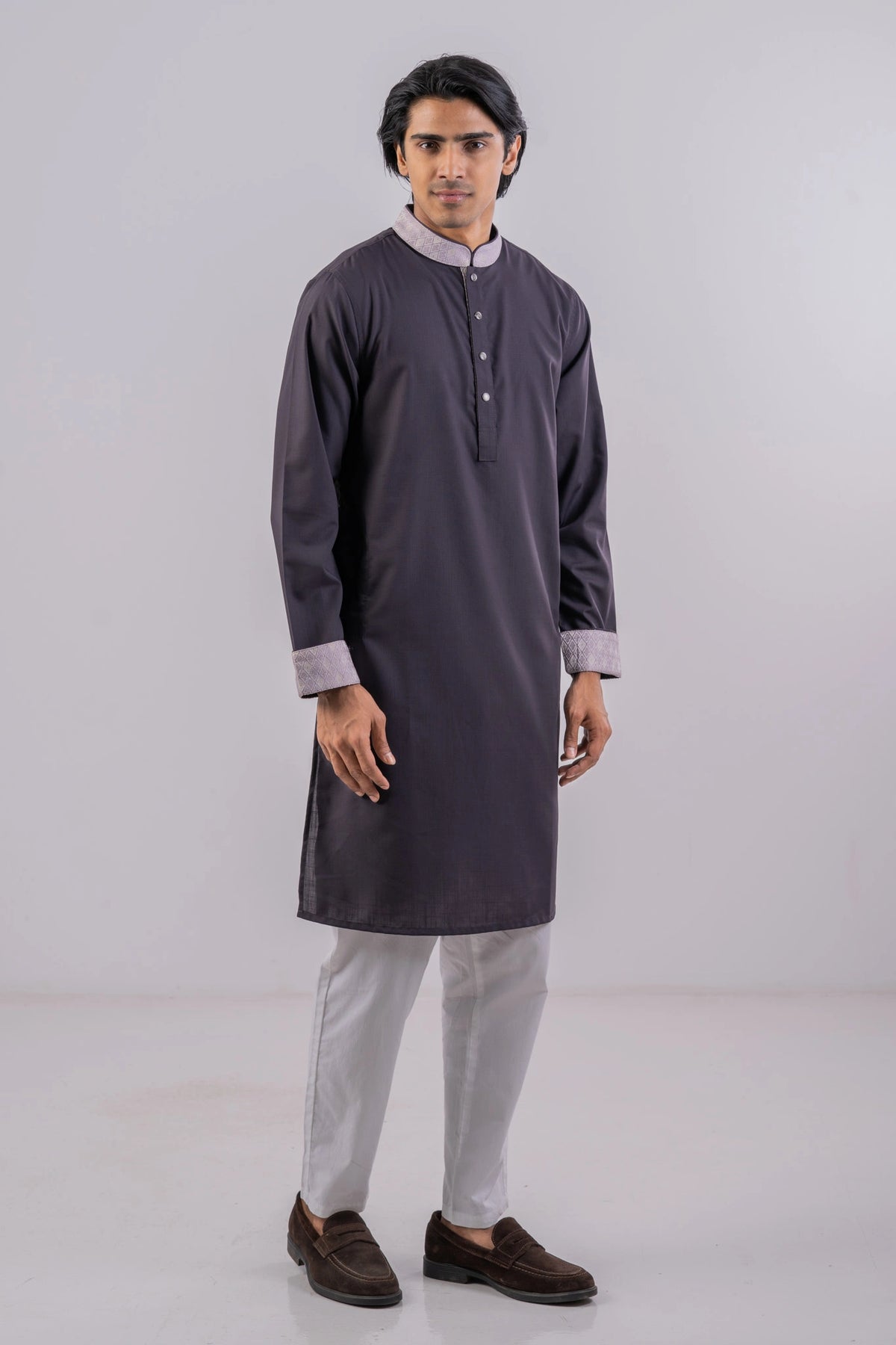 Men's Premium Panjabi (Purple)