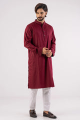 Men's Premium Panjabi (Maroon)