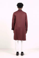 Men's Premium Panjabi (Maroon)