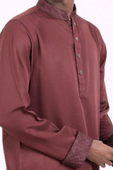 Men's Premium Panjabi (Maroon)