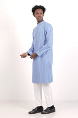 Men's Premium Panjabi (Blue)