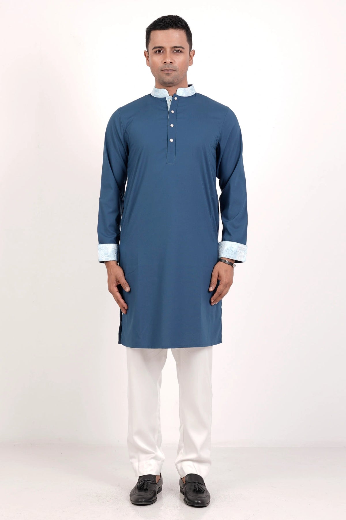 Men's Premium Panjabi (Blue)