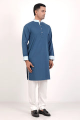 Men's Premium Panjabi (Blue)