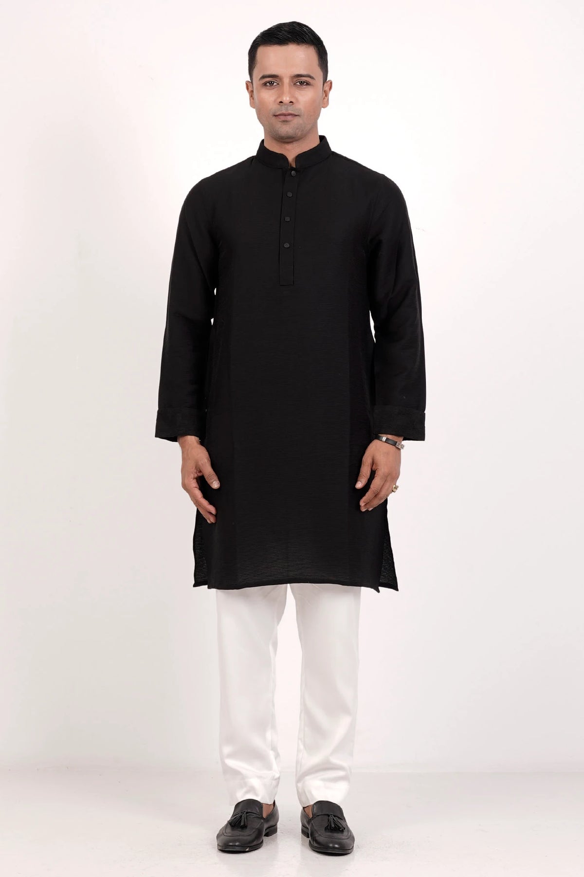 Men's Premium Panjabi (Black)