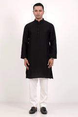 Men's Premium Panjabi (Black)