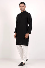 Men's Premium Panjabi (Black)