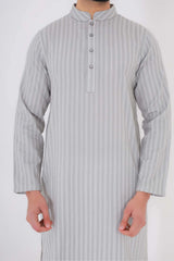 Men's Premium Panjabi (Dusty Grey)