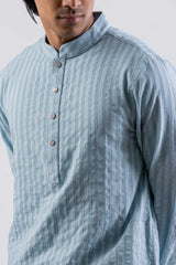 Men's Premium Panjabi (Sky)