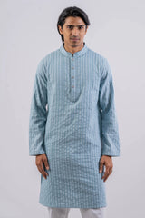 Men's Premium Panjabi (Sky)