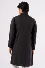 Men's Premium Panjabi (Black)