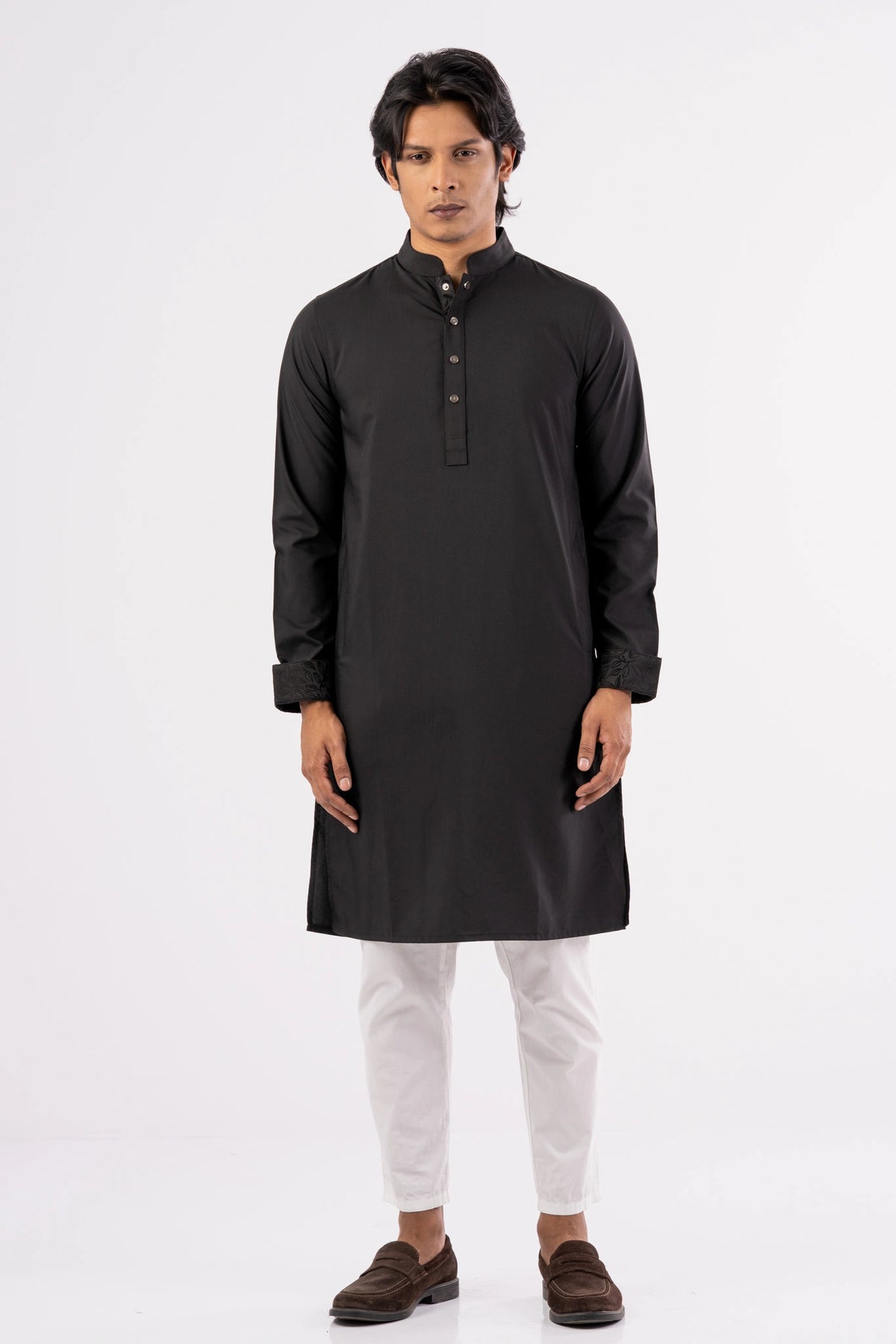 Men's Premium Panjabi (Black)