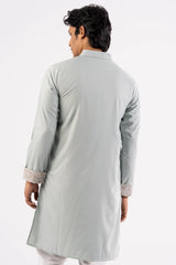 Men's Premium Panjabi (Pastel Green)