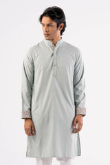Men's Premium Panjabi (Pastel Green)