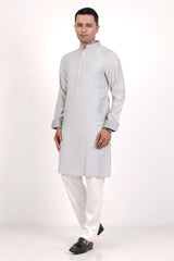 Men's Premium Panjabi (Grey)