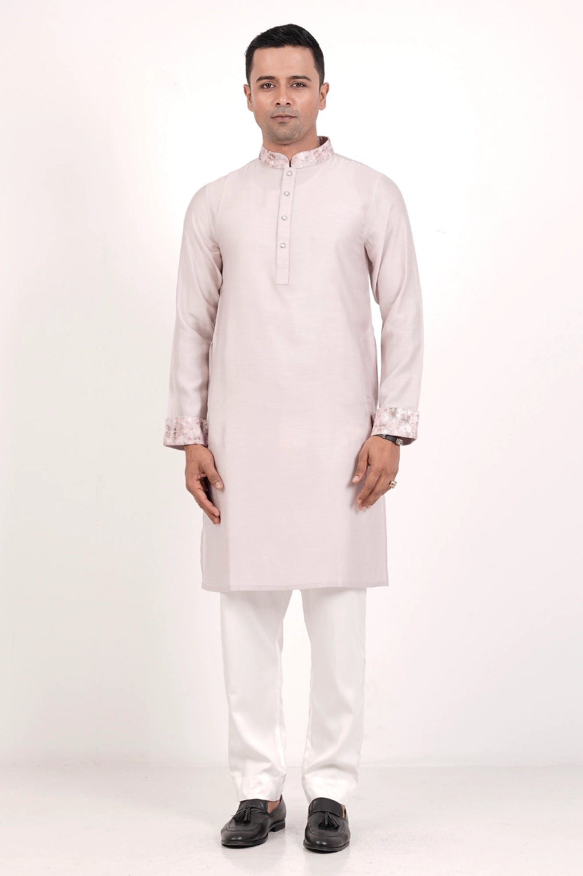 Men's Premium Panjabi (Lt. Mauve)