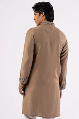 Men's Premium Panjabi (Brown)