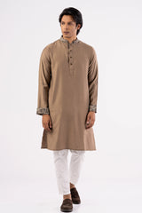 Men's Premium Panjabi (Brown)