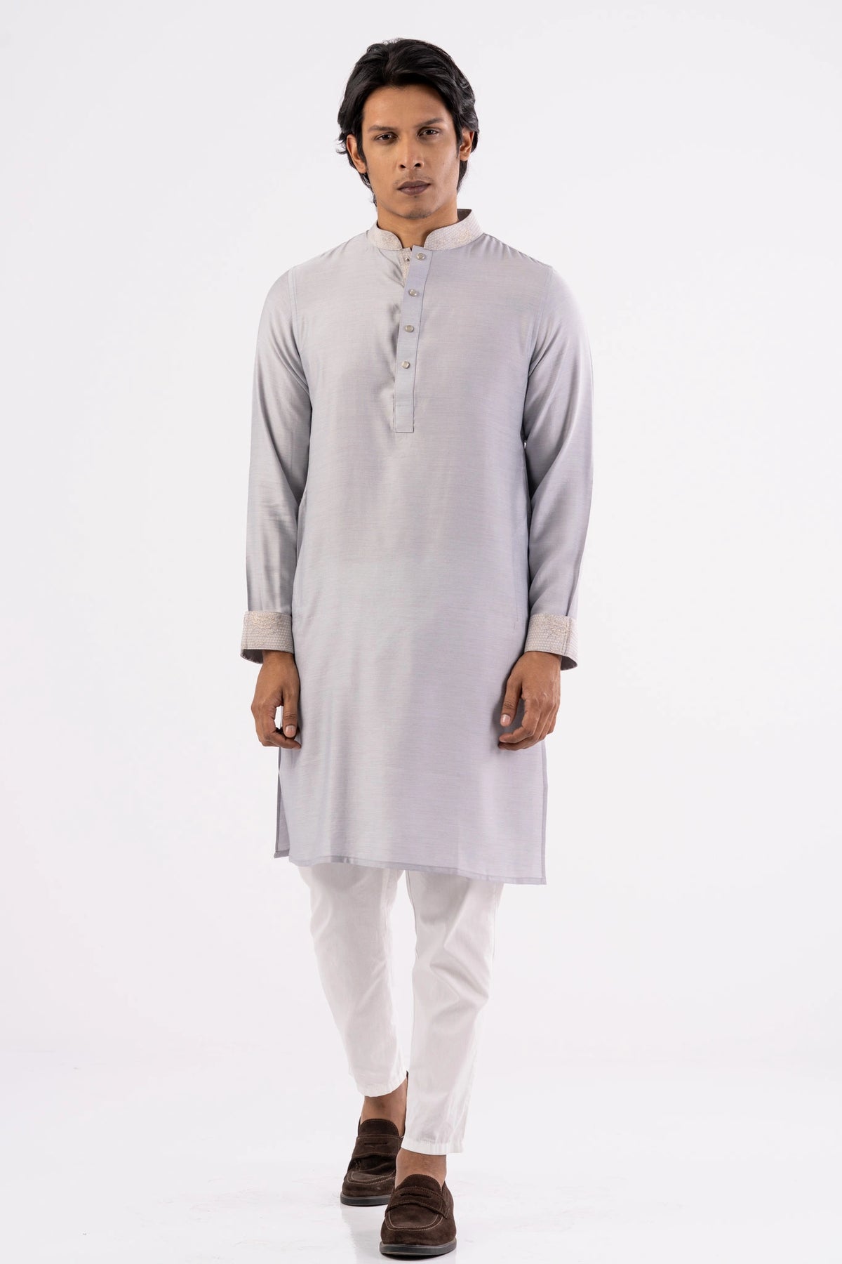 Men's Premium Panjabi (Grey)