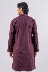 Men's Premium Panjabi (Dk. Maroon)