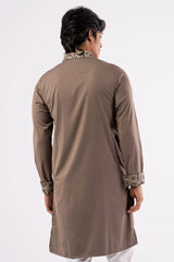 Men's Premium Panjabi (DK. Olive)