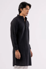 Men's Premium Panjabi (Black)