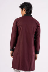 Men's Premium Panjabi (Dk. Maroon)