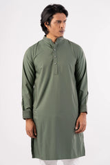 Men's Premium Panjabi (Hunter Green)