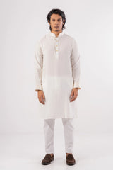 Men's Premium Panjabi (White)