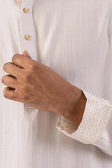 Men's Premium Panjabi (White)