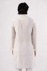 Men's Premium Panjabi (White)