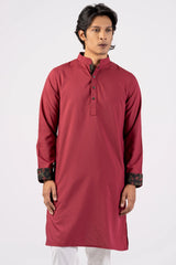 Men's Premium Panjabi (Red)