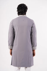 Men's Premium Panjabi (Grey)