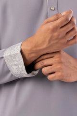 Men's Premium Panjabi (Grey)