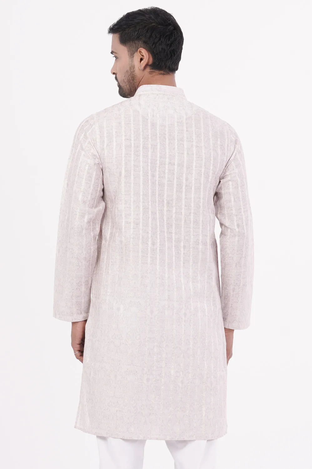 Men's Premium Panjabi (Beige)