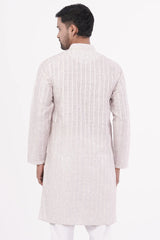 Men's Premium Panjabi (Beige)