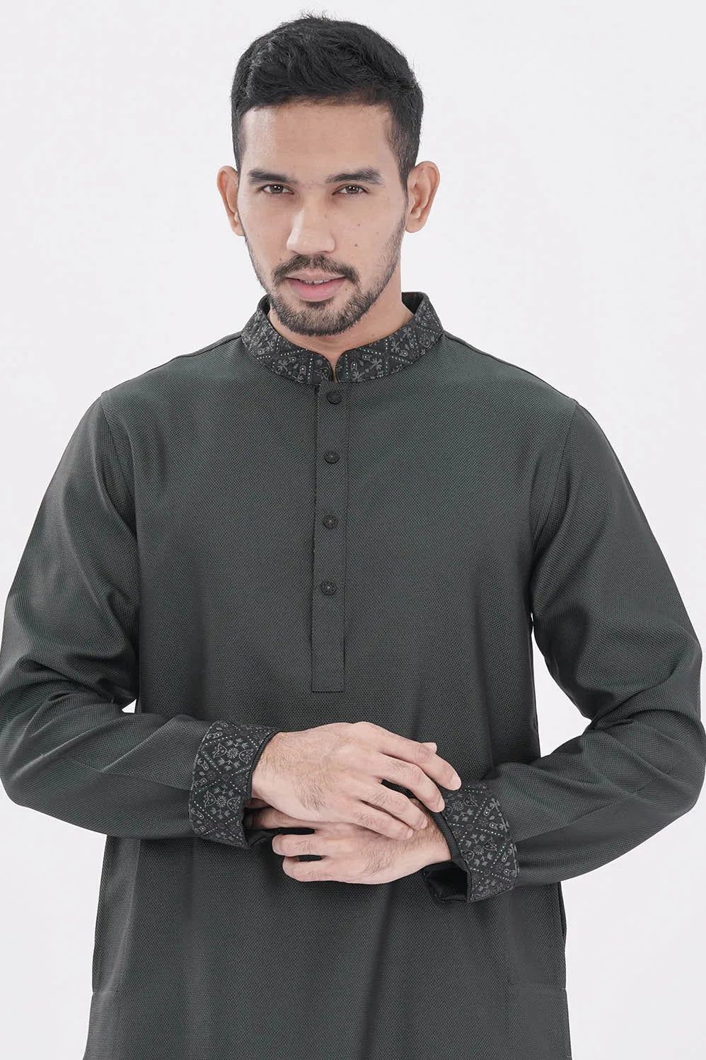 Men's Premium Panjabi (Green)