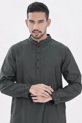 Men's Premium Panjabi (Green)