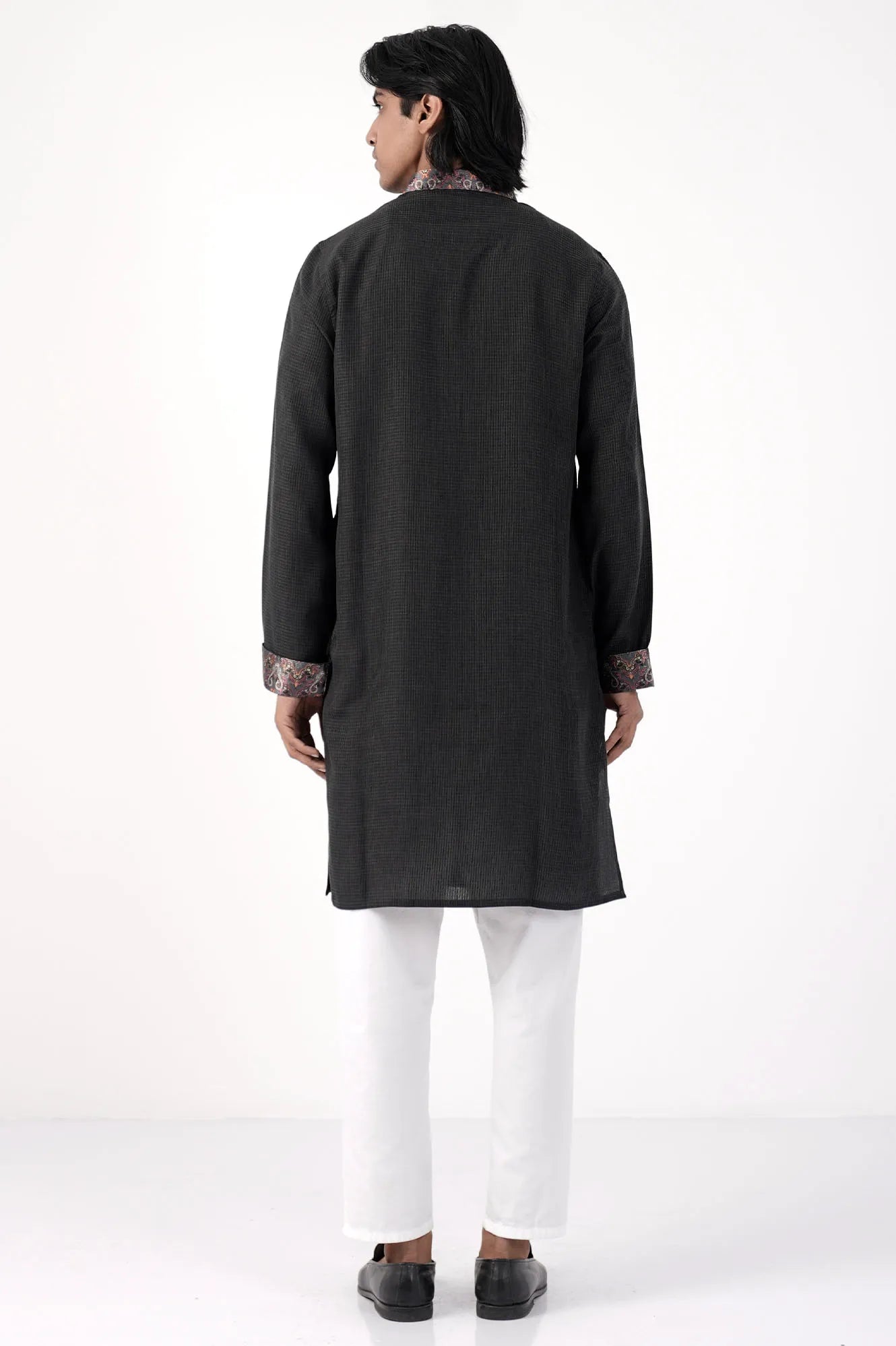 Men Premium Panjabi (DK. Grey)